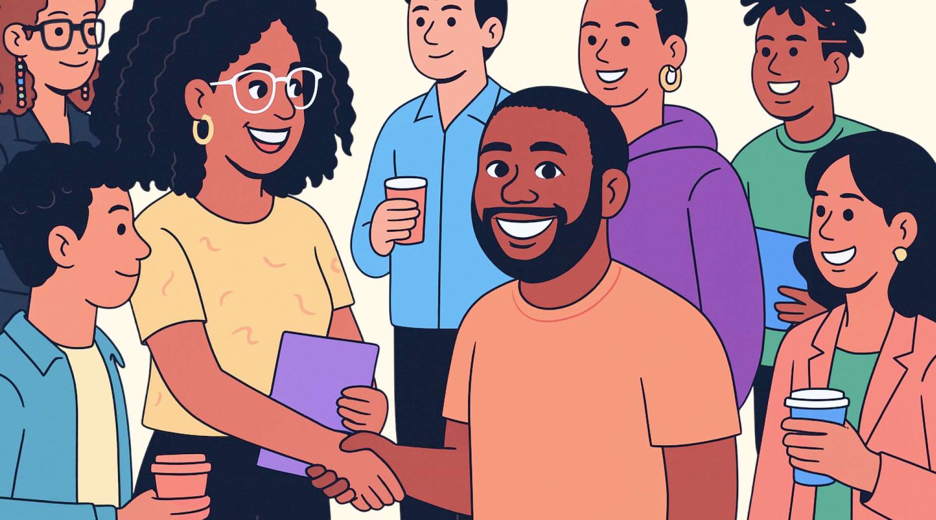 Uplift community illustration